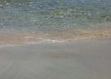 Crystal beach waters crete