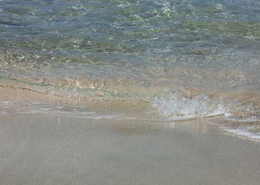 Crystal beach waters crete