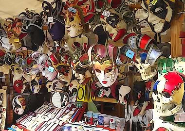 Masks in Venice