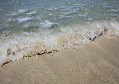 Crystal beach waters crete