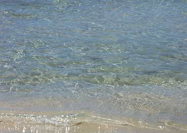 Crystal beach waters crete