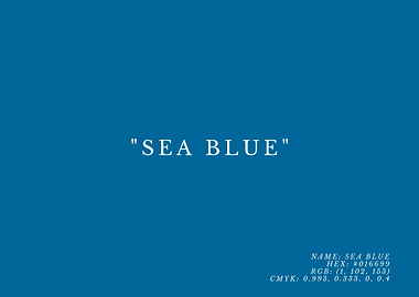 Sea Blue