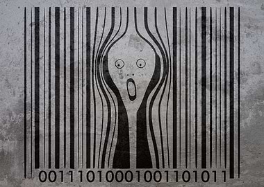 THE SCREAM BARCODE