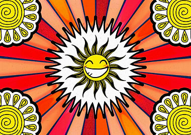 Super Happy Trippy Sun
