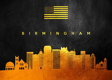 Birmingham Alabama Skyline