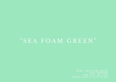 Sea Foam Green