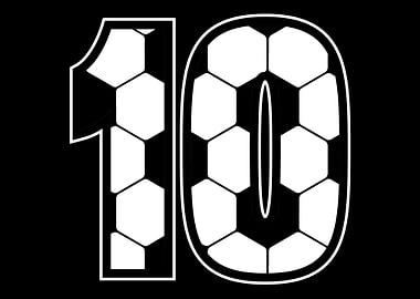 Soccer Tenth 10th Birthday