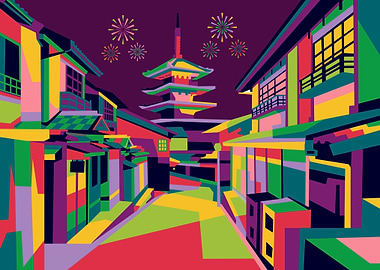 Ninenzaka Kyoto Japan