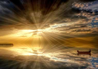 Boat Boats Ship Ocean Suns