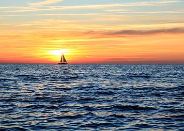 Boat Boats Ship Ocean Suns