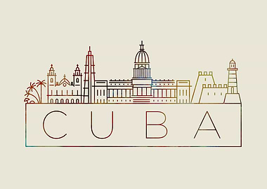 Cuba Thin Line City