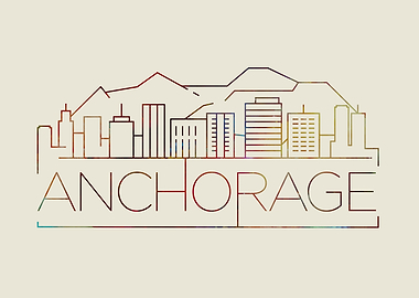 Anchorage Thin Line City