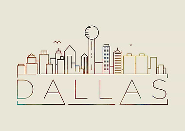 Dallas Thin Line City