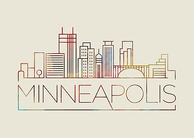 Minneapolis Thin Line City