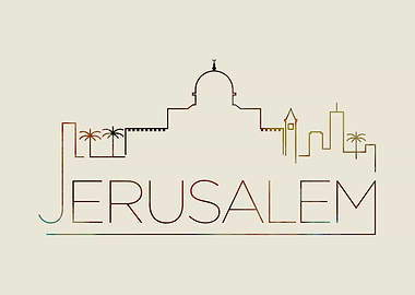 Jerusalem Thin Line City