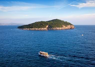 Lokrum Island in Croatia