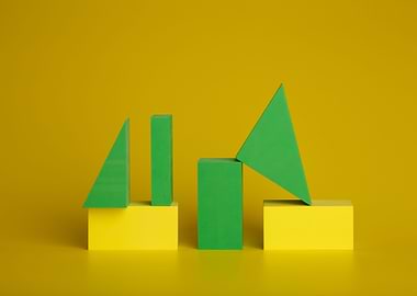 Geometric still life