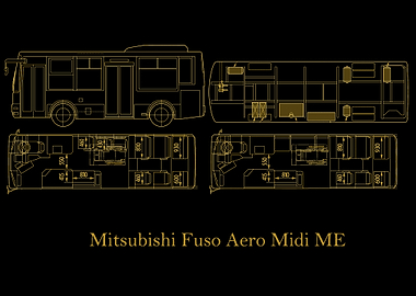 Mitsubishi Fuso Aero gold