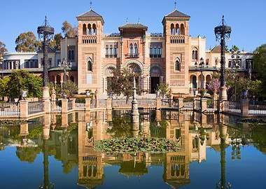 Mudejar Pavilion In Spain