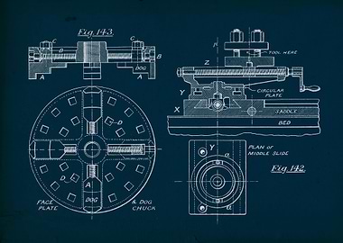Face Plate And Dog Chuck