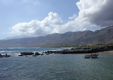 Frangokastello beach Crete