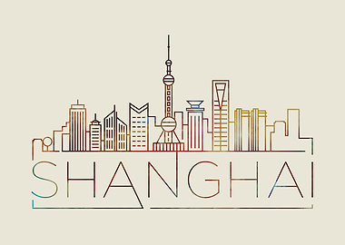 Shanghai Thin Line City