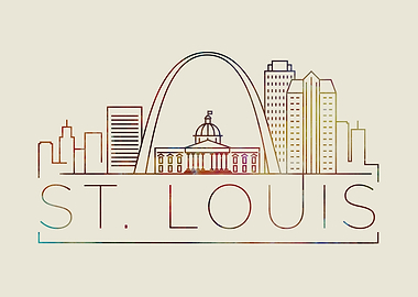 St Louis Thin Line City