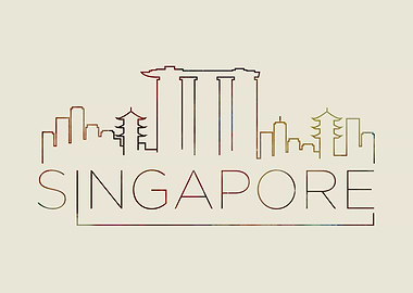 Singapore Thin Line City
