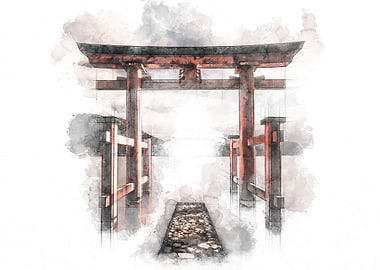Japanese Torii Gate