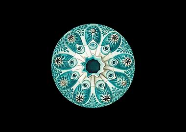 Colorful vintage tunicate