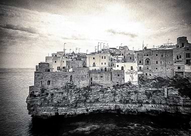 Cliffs of Polignano a Mare