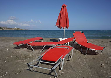 Frangokastello beach crete