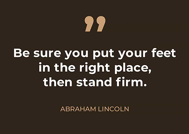 Abraham Lincoln Quote