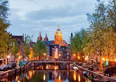 Amsterdam at Dusk
