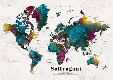 Solivagant Charleena map