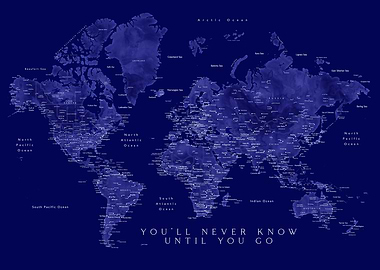 You will never know map