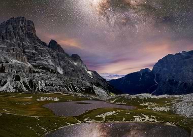 The Dolomites at Night 4