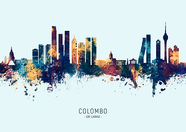 Colombo Skyline Sri Lanka