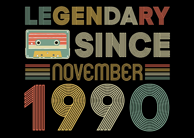 Birthday November 1990