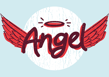 ANGEL LETTERING