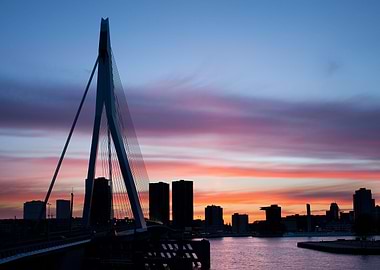 Rotterdam at Twilight