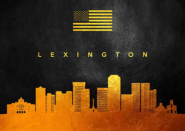 Lexington Kentucky Skyline