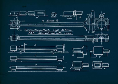 Connecting Rod Blueprint