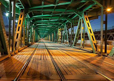Old Bridge by Night