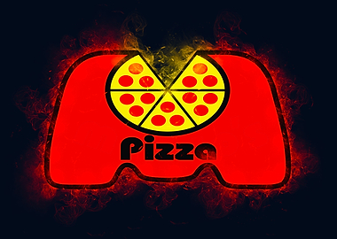 gaming pizza smoke