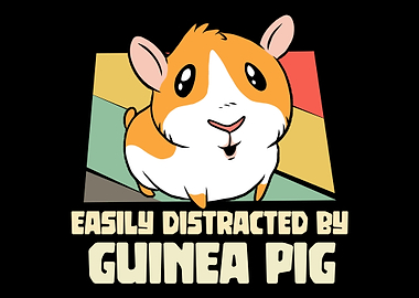 Distracted by guinea pig