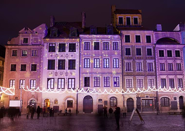 Warsaw Old Town Houses