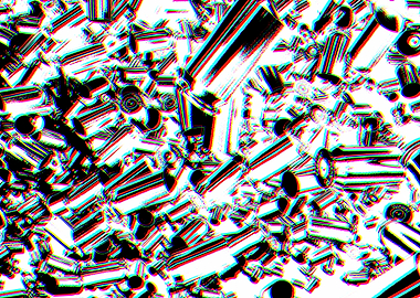 Bullet Haze Abstract