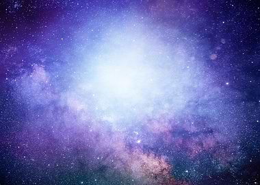 Space Galaxy Moon Universe