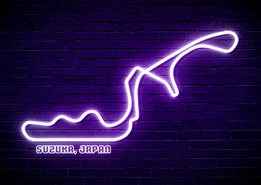 Suzuka Track Neon